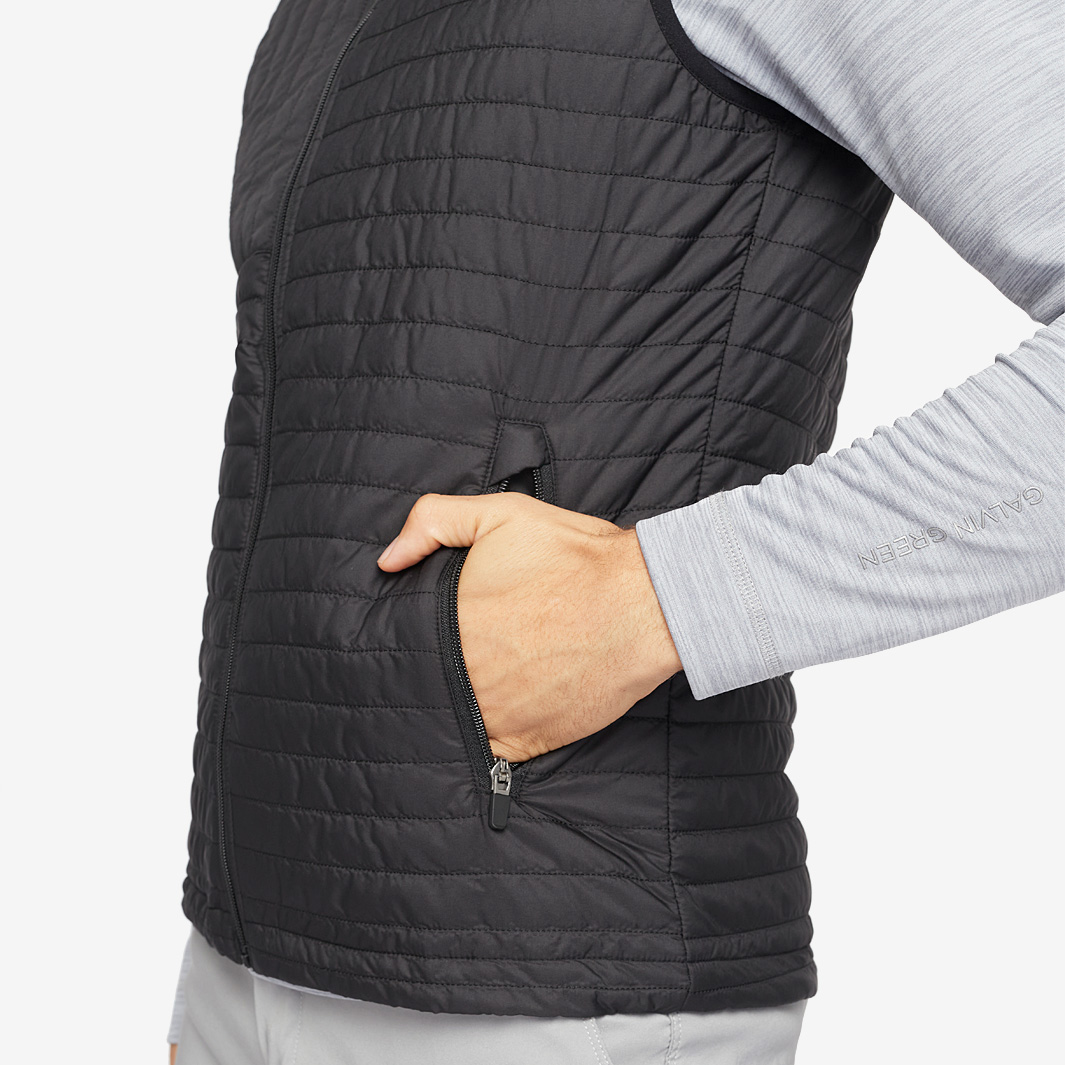Bodywarmer Equitation matelassé Kariban homme Vert / Noir XXL | Leroy