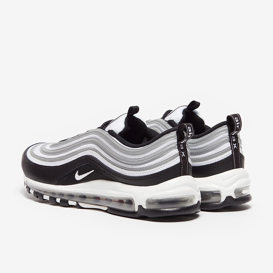 Air max 97 black white silver online