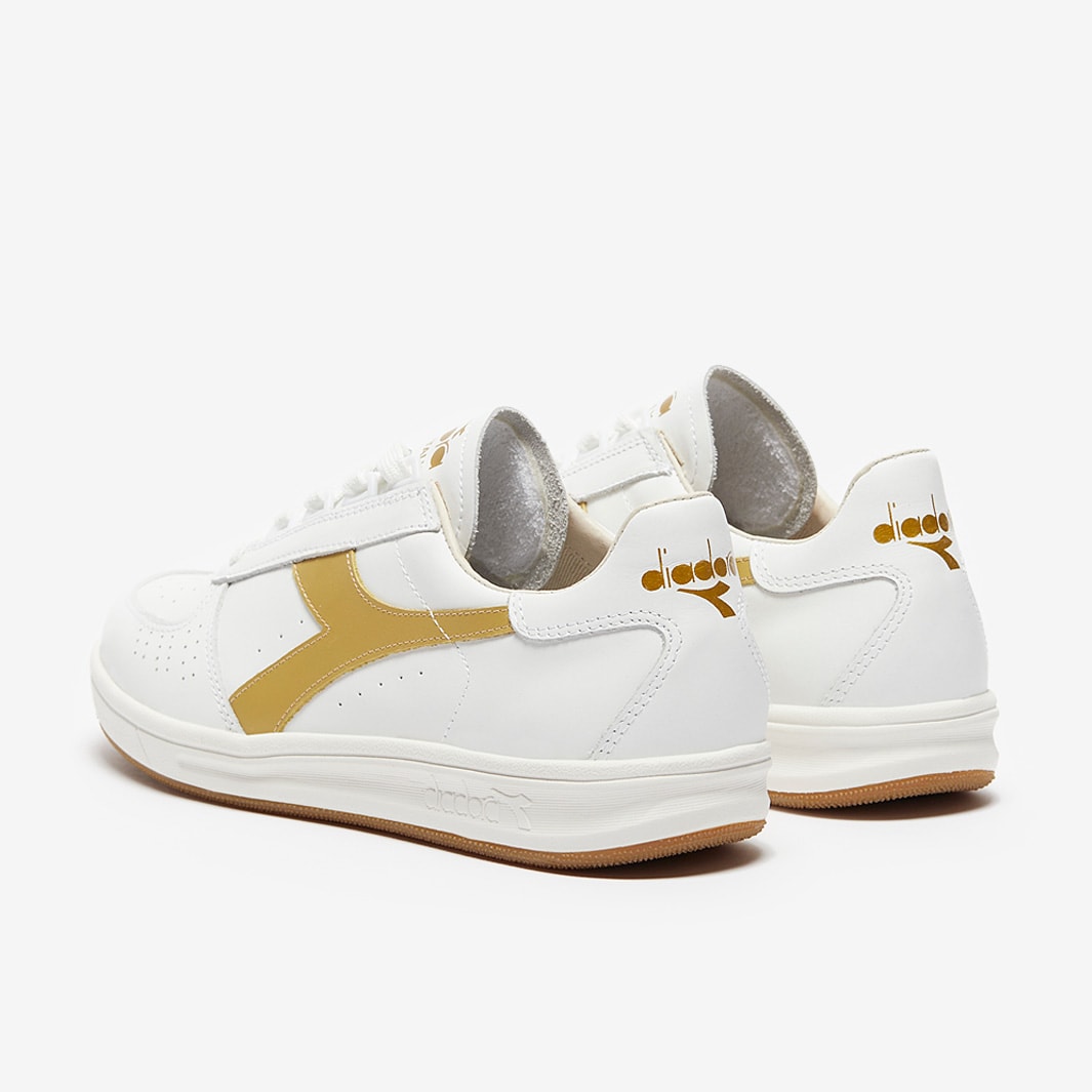 Diadora gold stripe on sale trainers