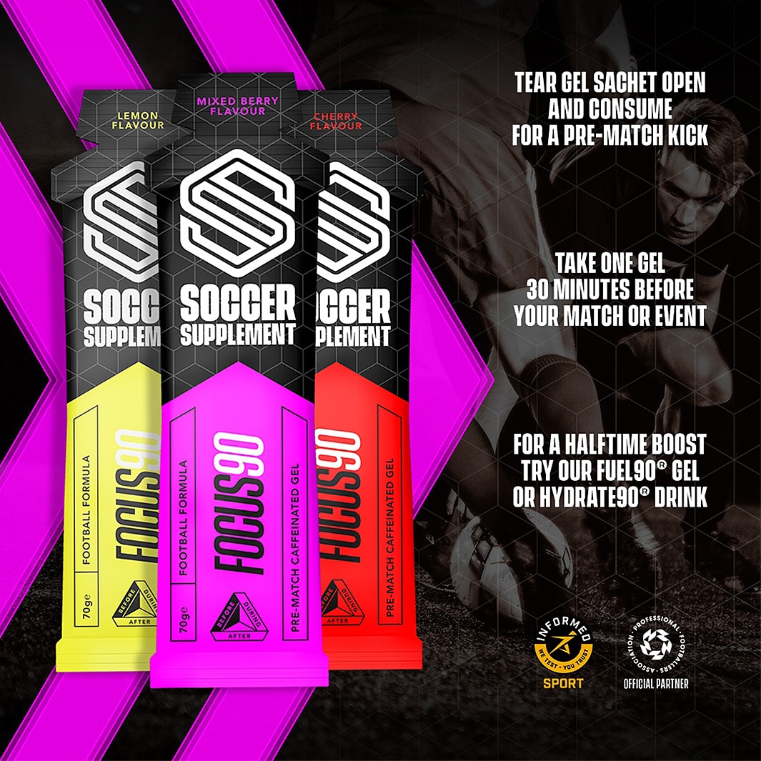 Focus90® Caffeinated energy gel Mixed Berry Nutrition