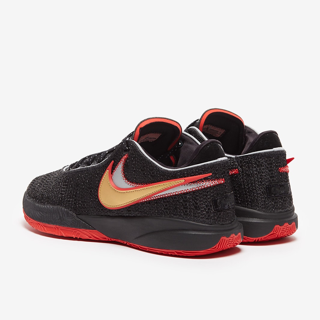 Nike LeBron XX - Black/Black/University Red - Mens Shoes | Pro:Direct ...