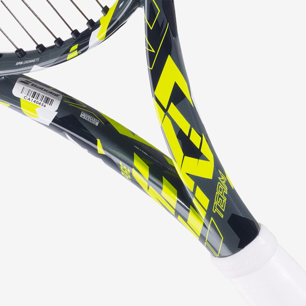 Babolat Pure Aero Team - Grey/Yellow/White - Mens Rackets | Pro:Direct ...