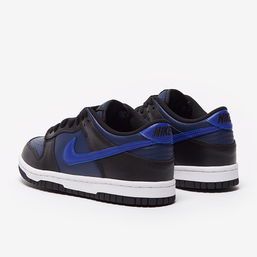 Nike Sportswear Older Kids Dunk Low (GS) - Midnight Navy/Game Royal ...