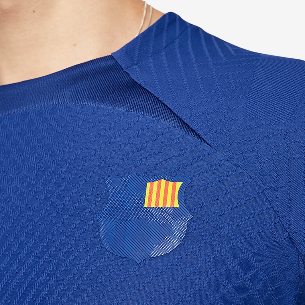 Camiseta Nike FC Barcelona 22/23 Dri-FIT ADV Strike MC - Azul Oscuro ...