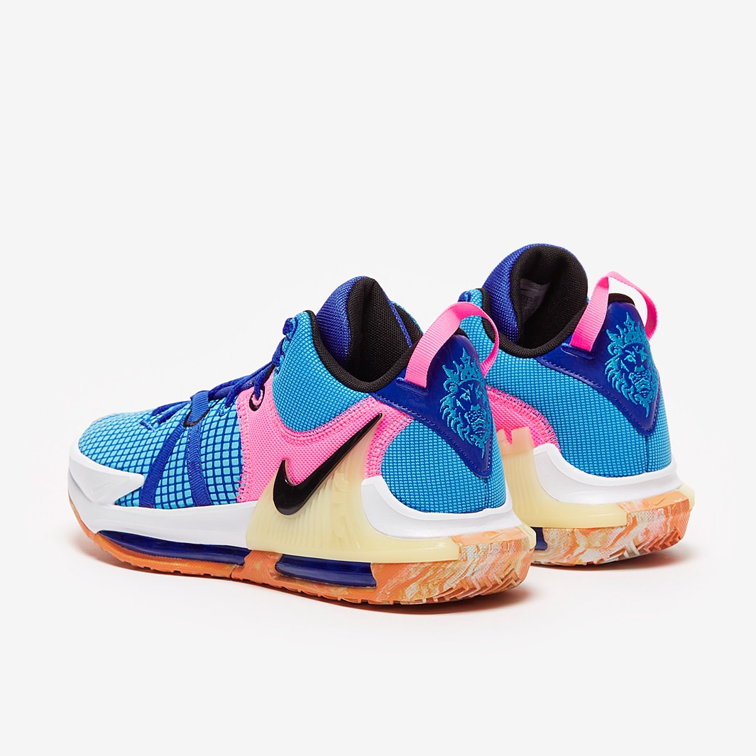 Nike Lebron Witness 7 - Hyper Royal/Black/Blue Lightning/White - Mens ...