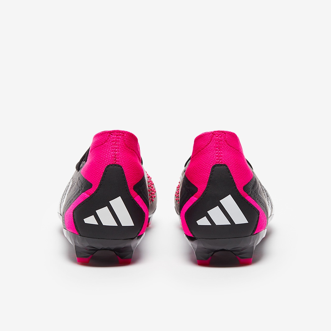 adidas+Predator+Accuracy.2+FG+Black+Pink+Cleats+GW4586+Men%27s+6+Women%27s+7  for sale online