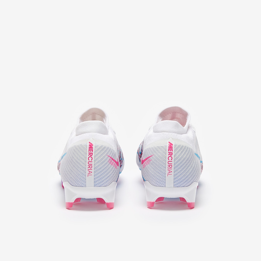 Football Boots Nike Air Zoom Mercurial Vapor 15 Pro AG-Pro White-Baltic  Blue-Pink Blast - Fútbol Emotion