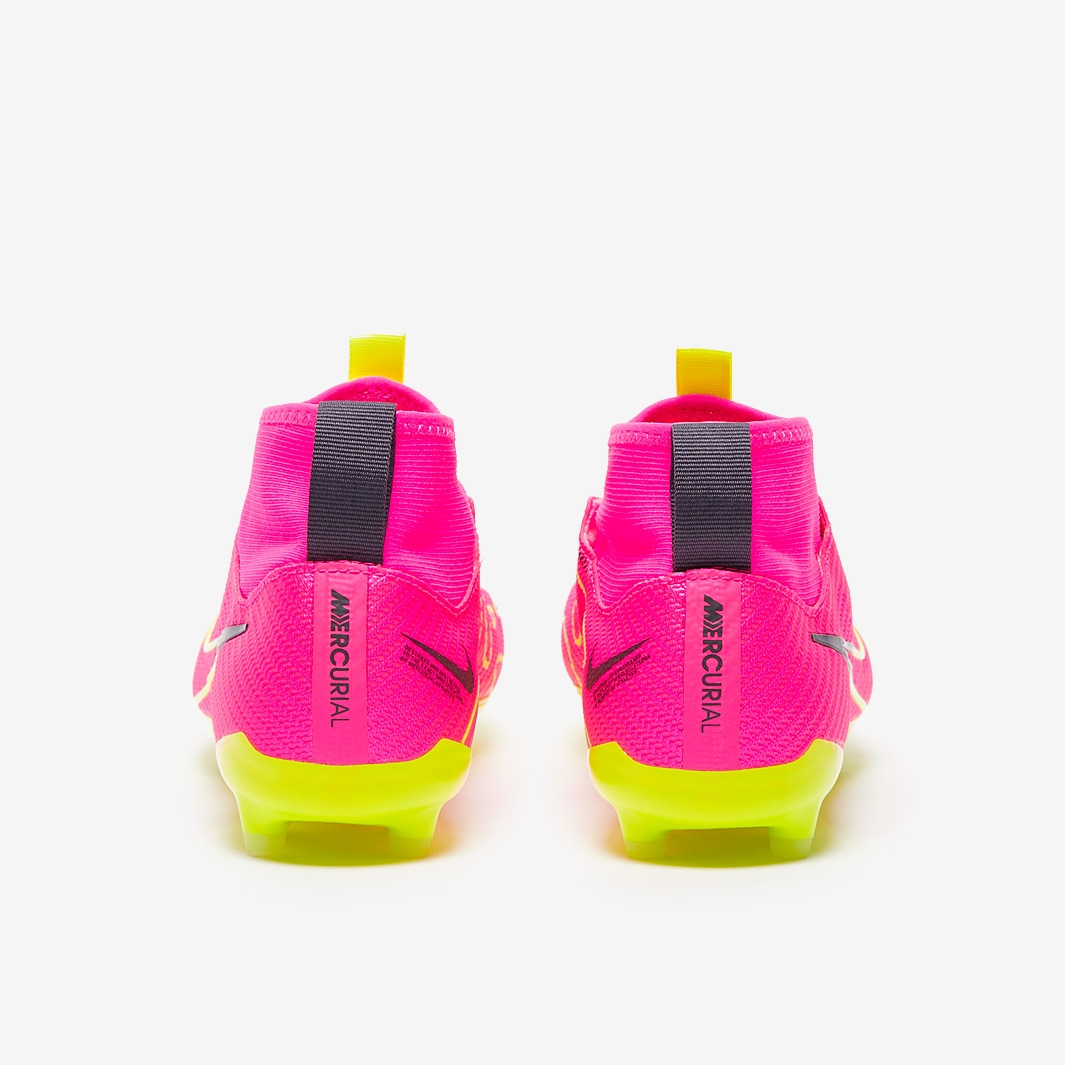 Nike Men's Mercurial Superfly SG-Pro Volt/Hyper Pink/Black