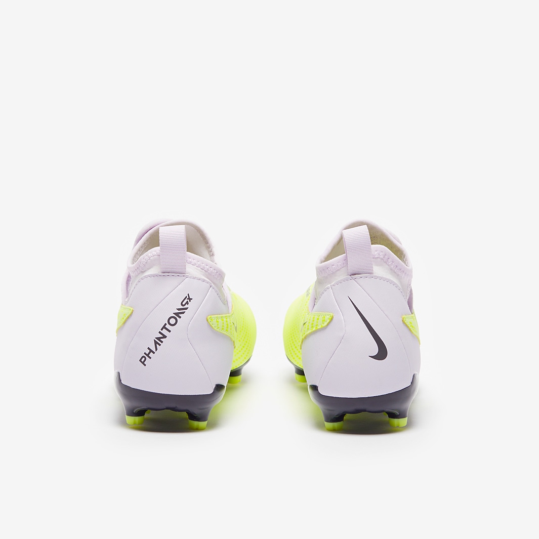 Nike Kids Phantom GX Academy DF FG/MG - Barely Volt/Gridiron