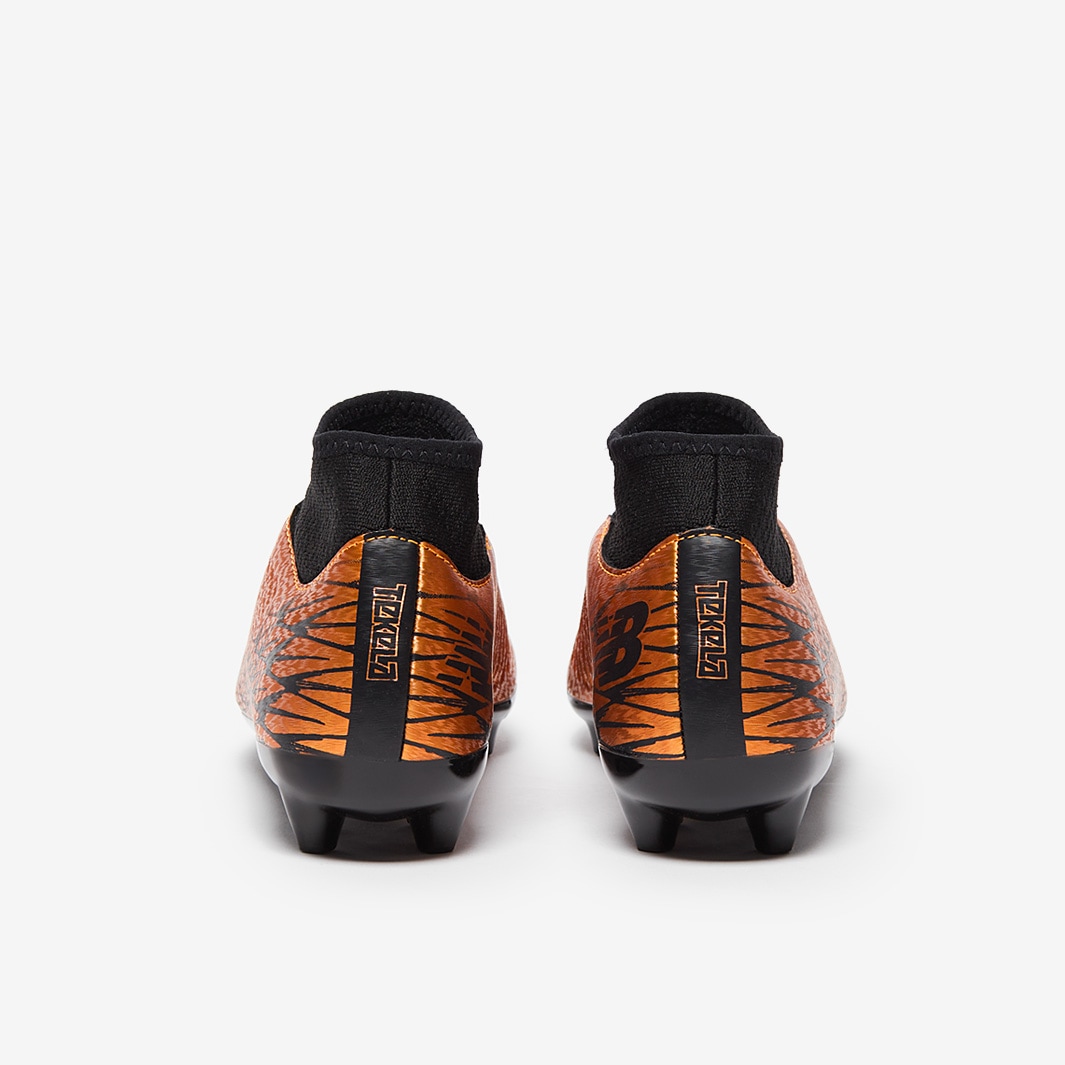 New Balance Kids Tekela V4 Magique FG - Copper/Black New Balance Kids Tekela V4 Magique FG - Copper/Black
