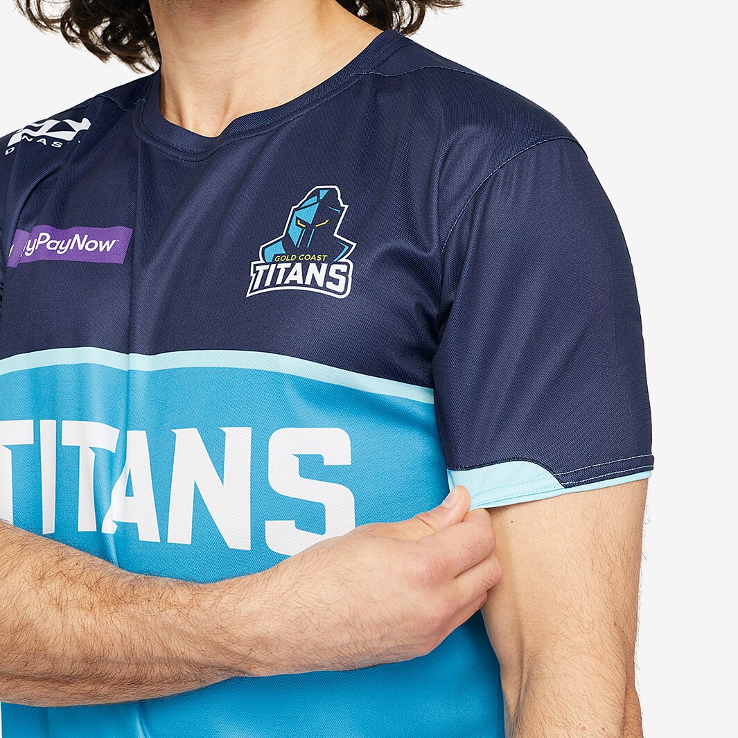 2023 Gold Coast Titans Mens Replica Home Jersey – Gold Coast