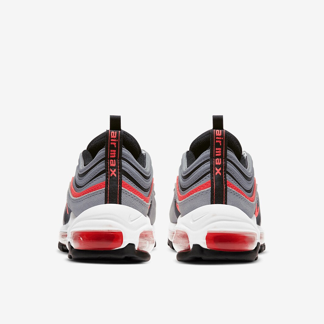 gs air max 97 grey and red