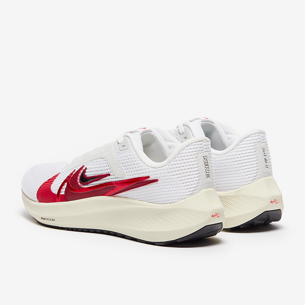 Nike Womens Pegasus 40 Premium - White/Multi-Colour-Photon Dust ...