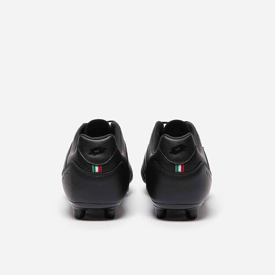 Chaussures De Foot En Salle Lotto Stadio 705 - Taille 7.5 US Homme - Noir - Occasion