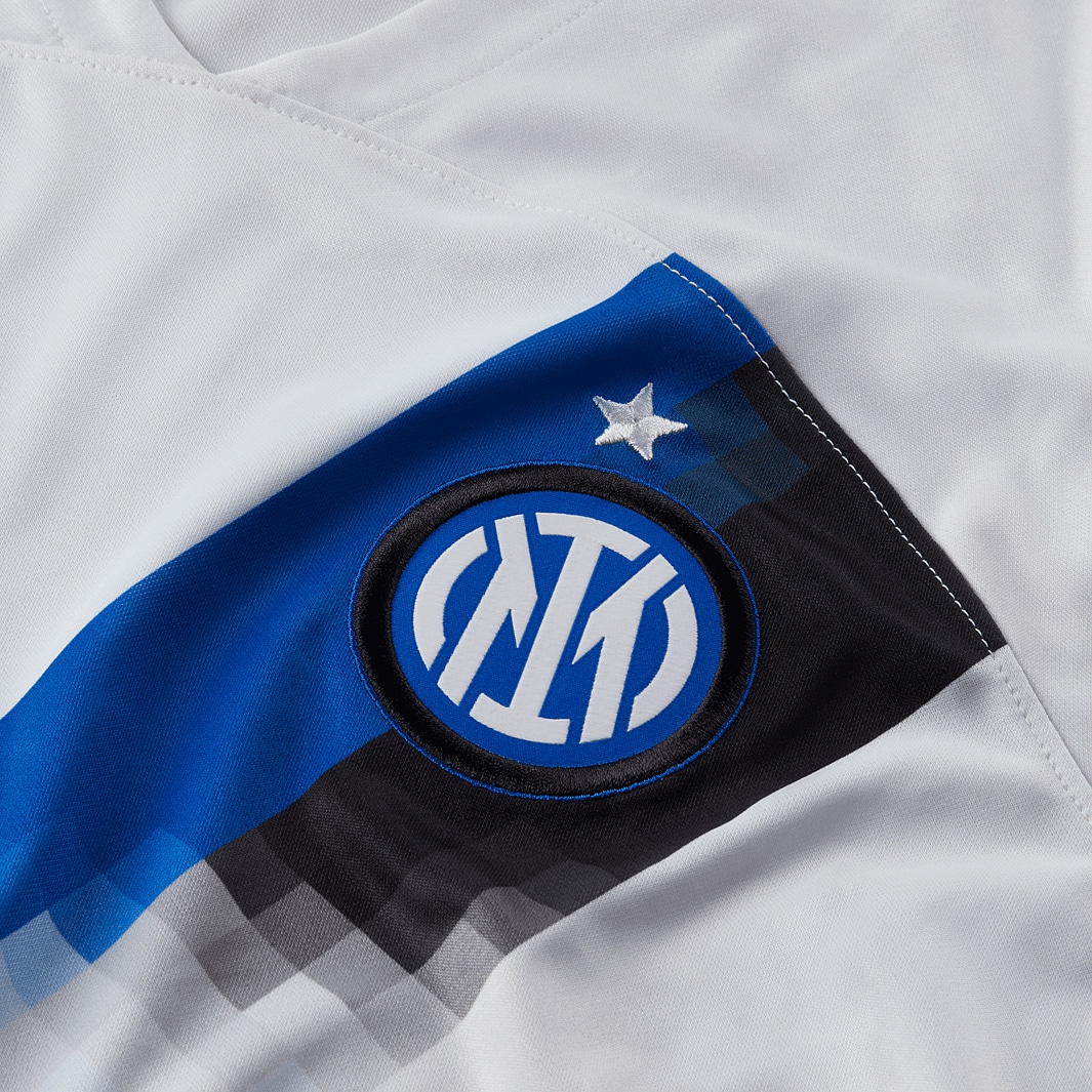 Nike Inter Milan 23/24 Dri-Fit Stadium SS Away Shirt - White