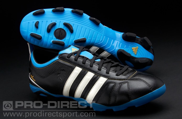 Botas de Fútbol adidas - adiNova - IV - TRX - AG - Césped - Artificial - Negro - Azul | Soccer