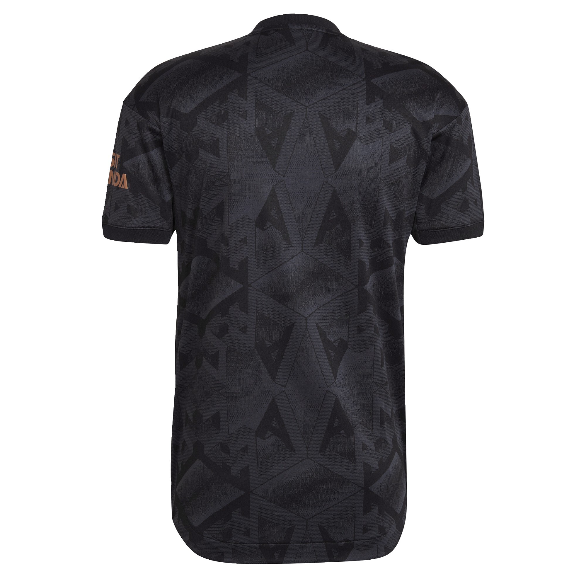 adidas Arsenal 22 23 Authentic Away Shirt Black Mens Replica Pro Direct Soccer