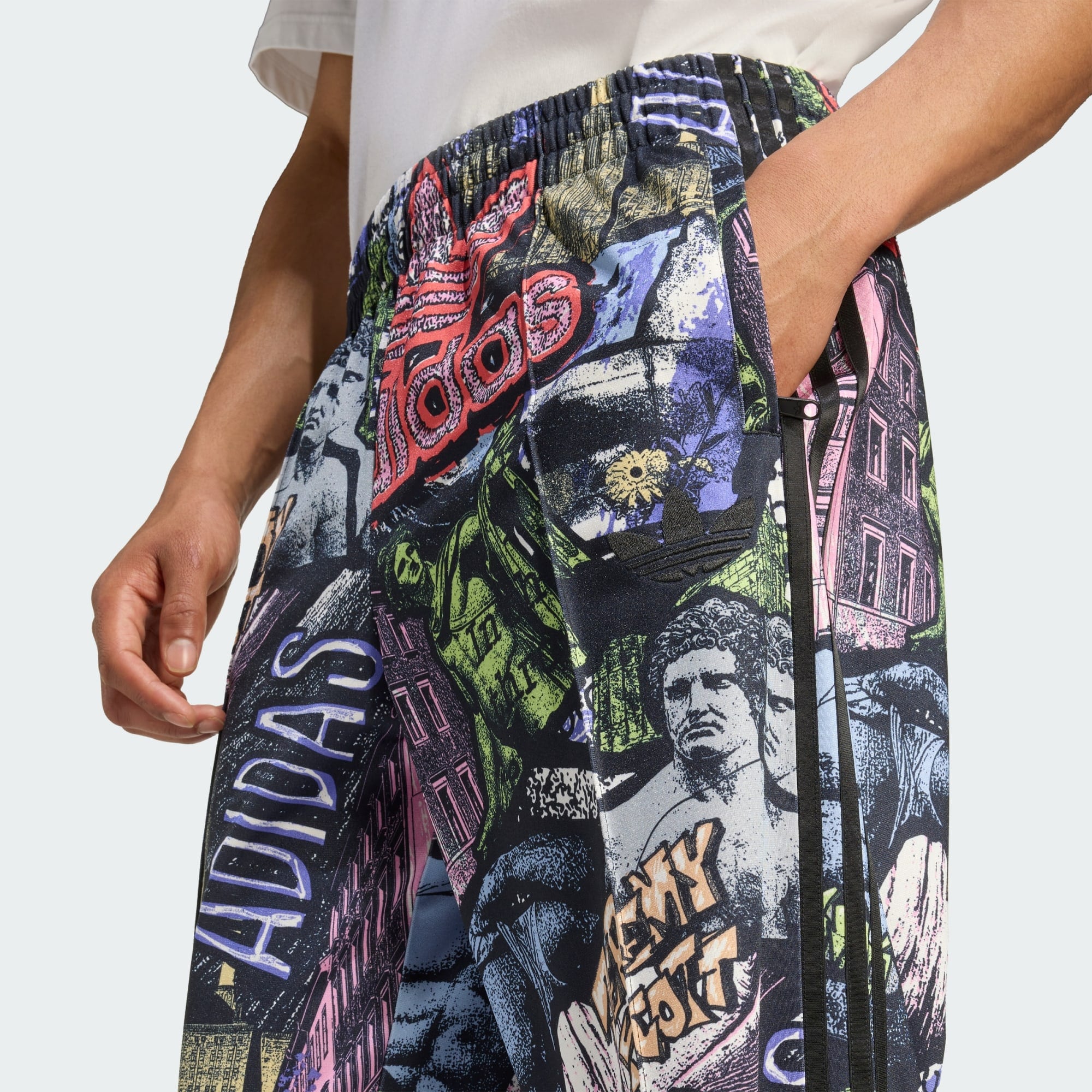 【r.k】adidas × Jeremy Scot Tops & Pant adidas x Jeremy Scott Rally Track Pants / Black – JD Sports