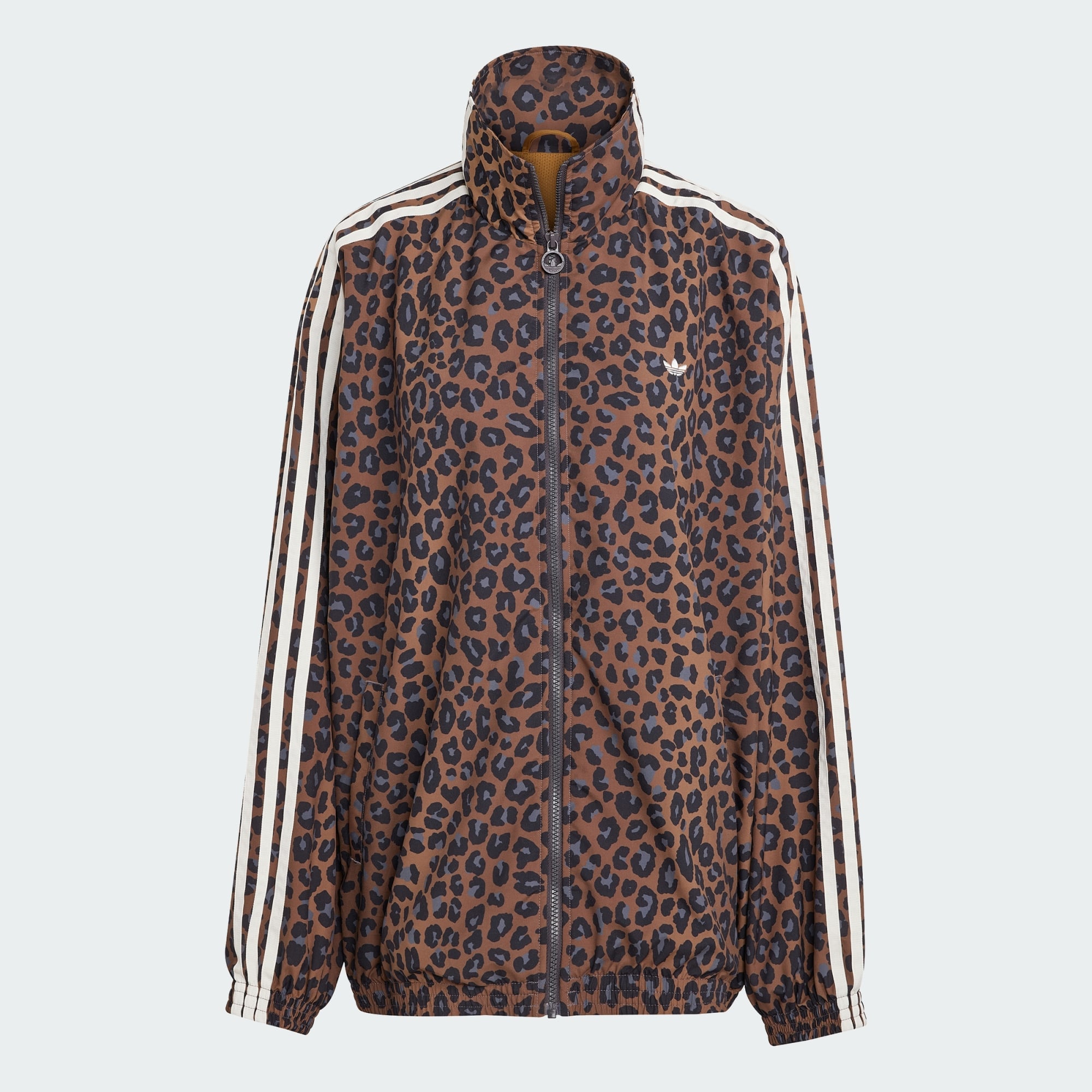adidas Originals Womens Leopard Firebird Oversized Track Top