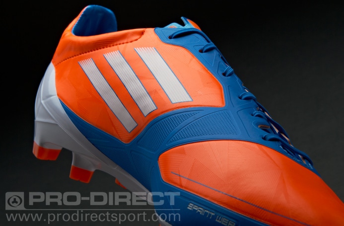 adidas Football Boots - adidas F50 adizero TRX FG - Firm Ground - Cleats - Infrared-White-Blue
