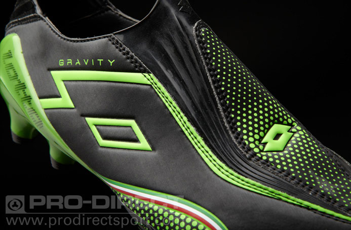Chaussures De Foot Lotto Zhero Gravity Puntoflex - Homme Taille UK 9, Blanc, Crampons Moulés