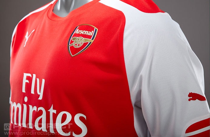 Football Shirts - Puma Arsenal 14/15 Home Replica Short