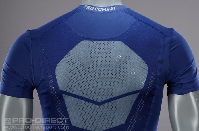 Camisetas de compresion Nike Pro Ultralight - Camisetas de alto rendimiento-597997-421-Azul-Negro | Pro:Direct Soccer