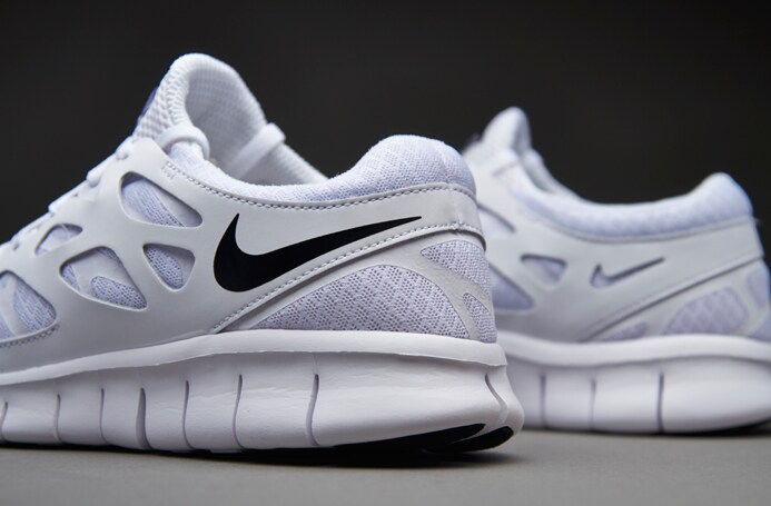 Nike free outlet run 2 blancas