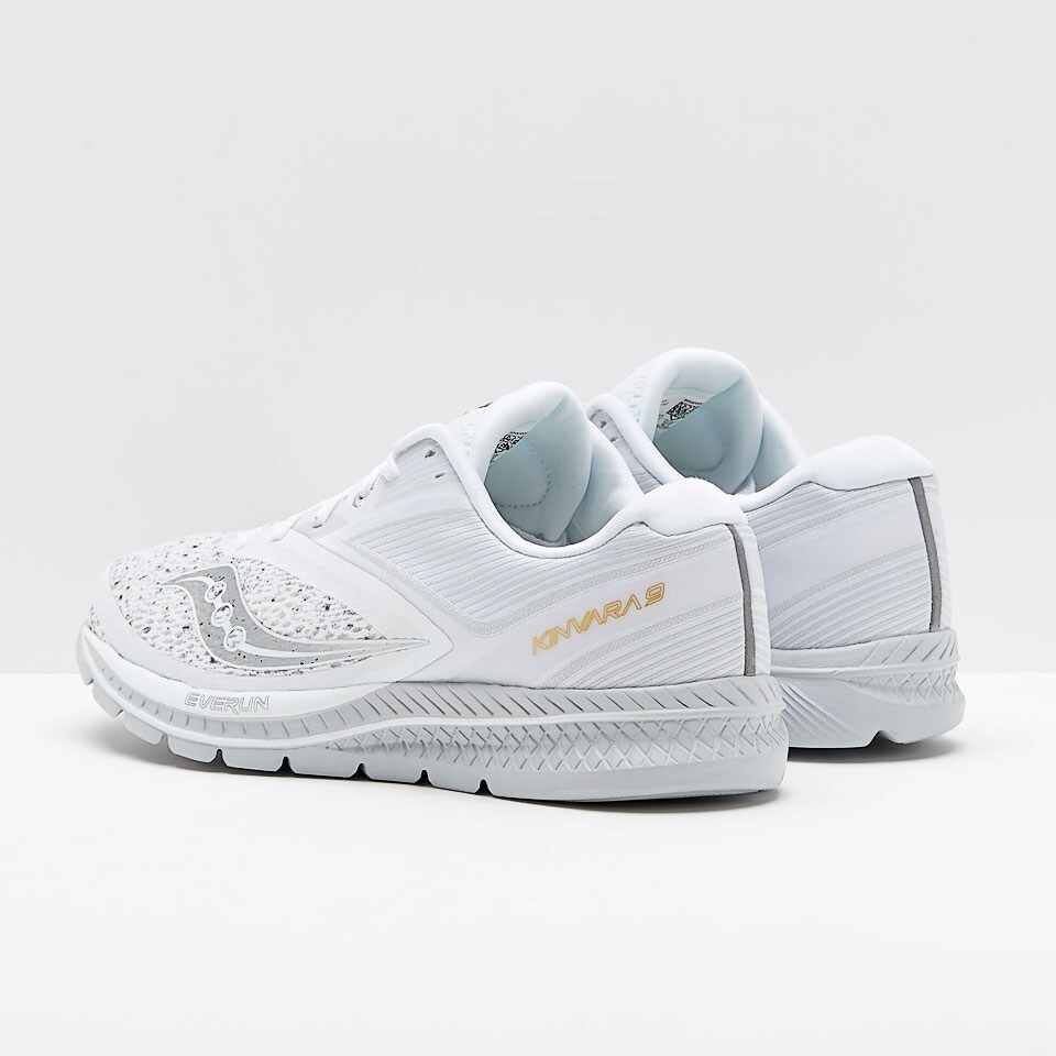 Saucony Kinvara 9 White Mens Shoes Pro Direct Running