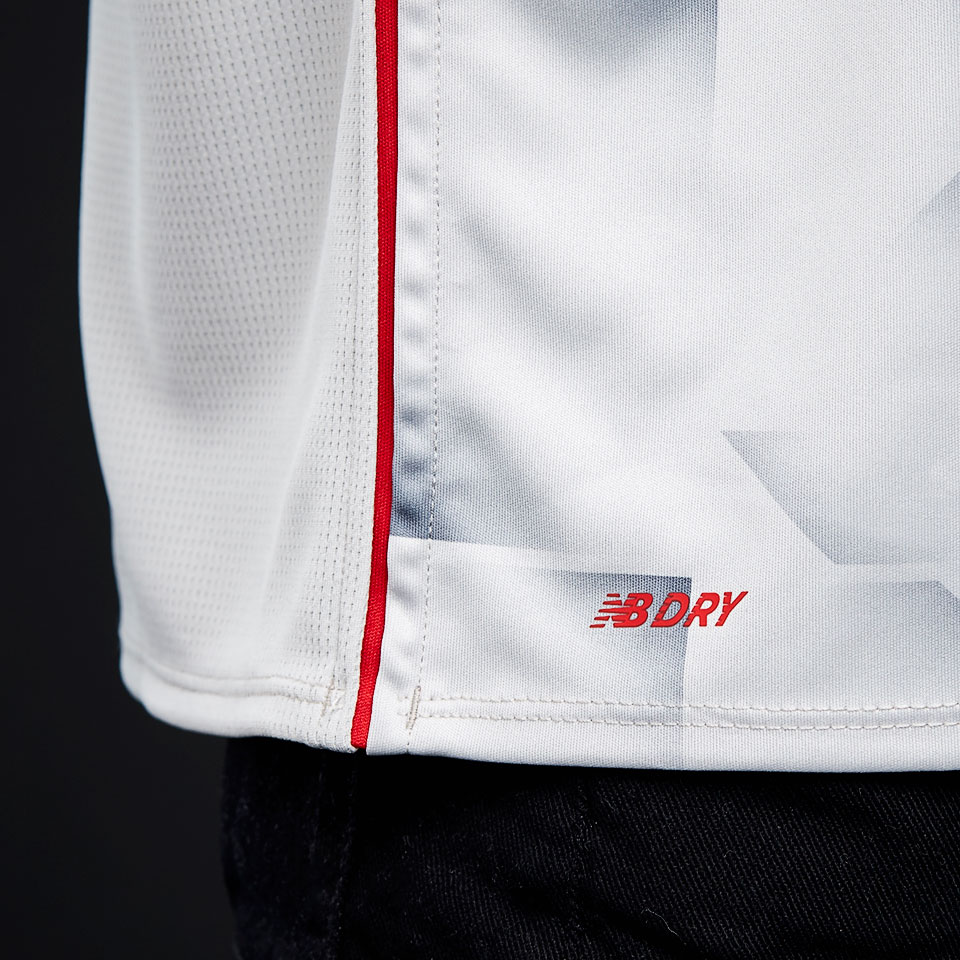 New Balance Liverpool FC 18/19 Third SS Jersey - Grey - Mens