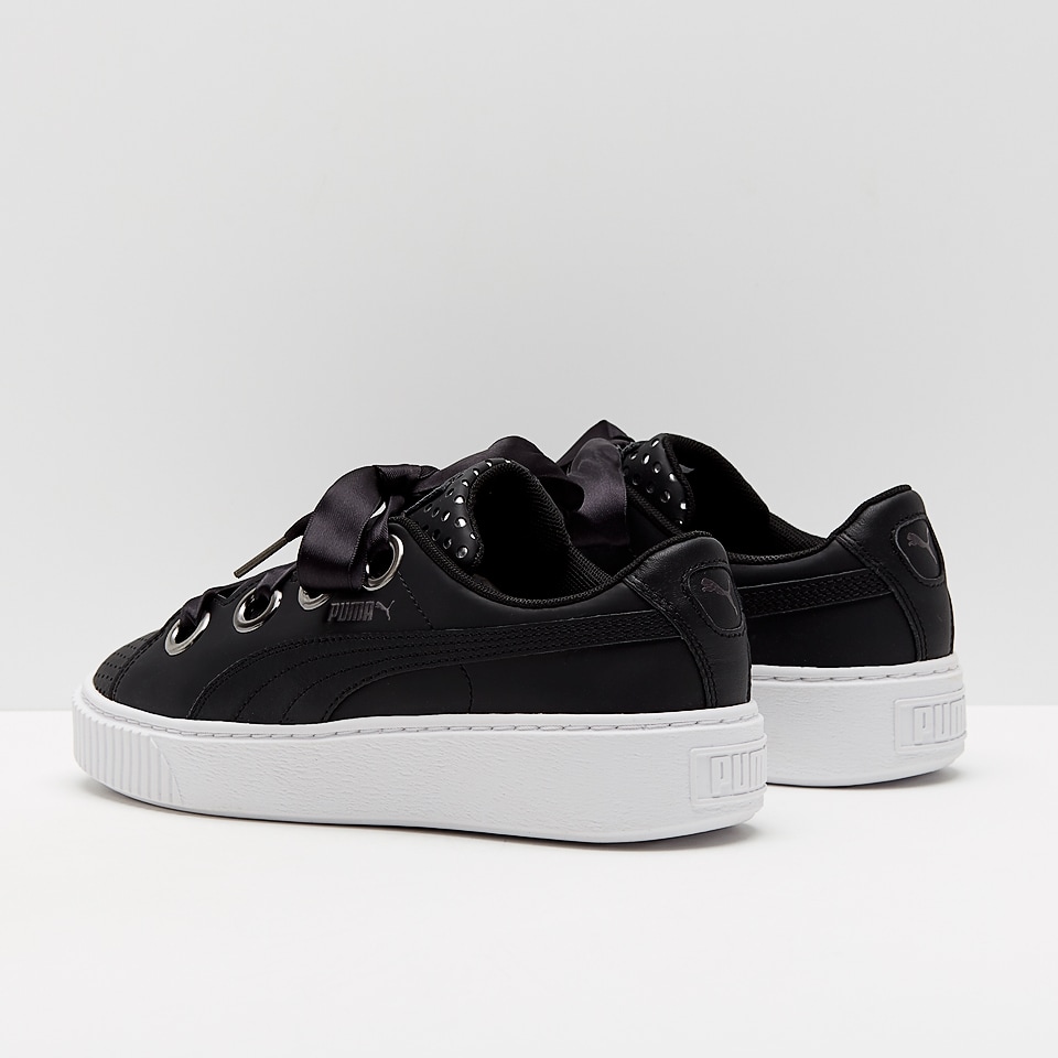 Womens Shoes Puma Womens Platform Kiss Ath Lux Puma Black 45 OFF