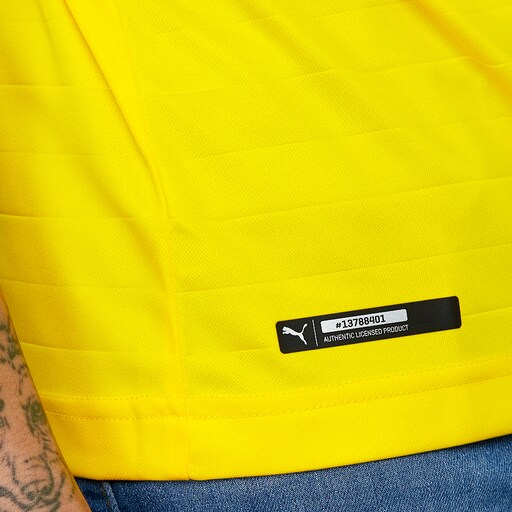 Puma Borussia Dortmund 2018/19 International SS Jersey - Cyber Yellow image 5 |