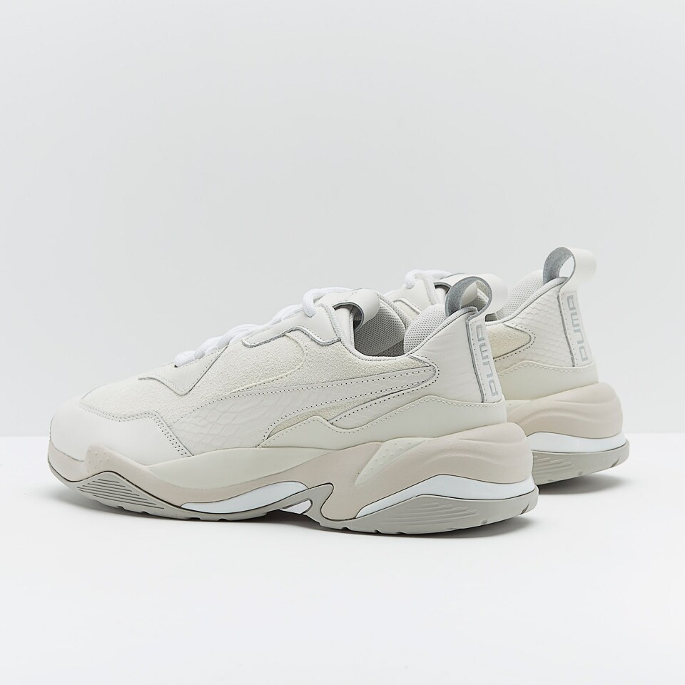 Puma thunder desert trainers store bright white star grey violet