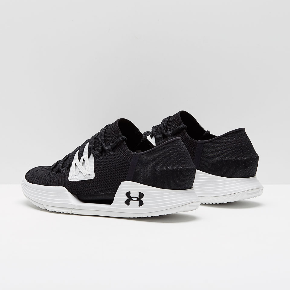 Mens Shoes Under Armour Speedform Amp Black/White/Black