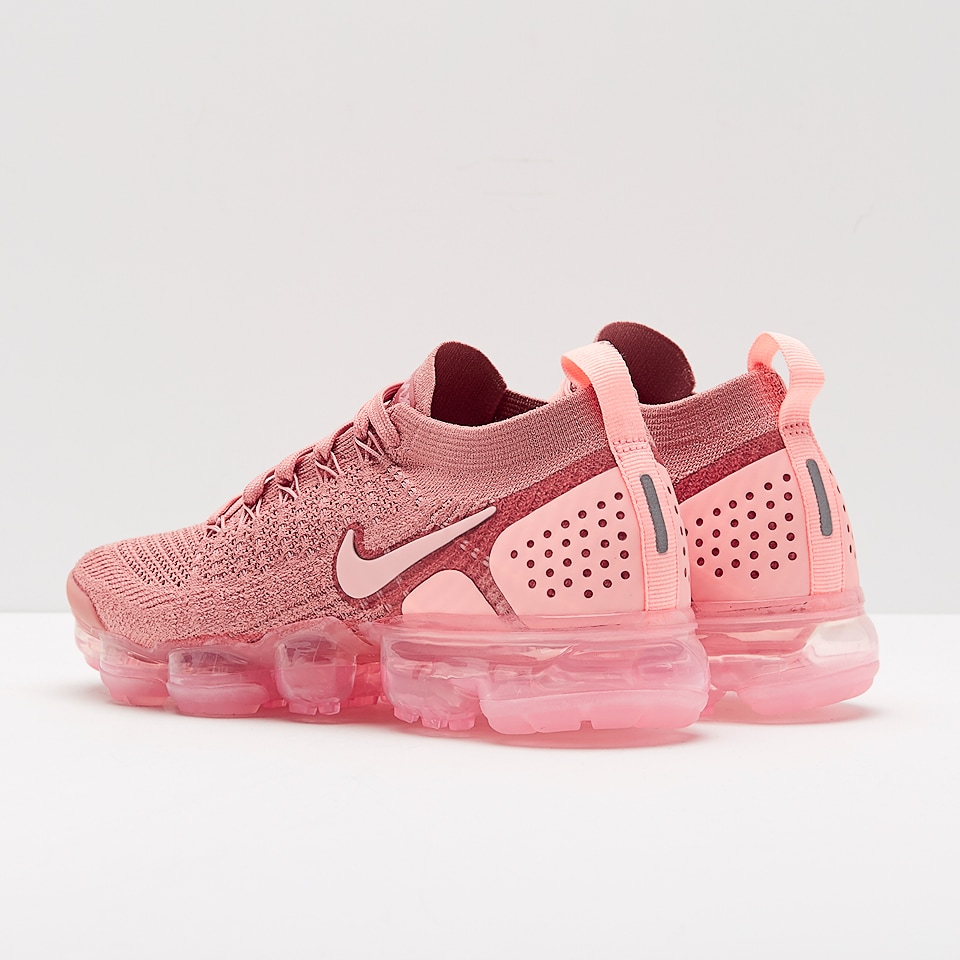 Nike Womens Air Vapormax Flyknit 2 Rust Pink Storm Pink Pink Tint Womens Shoes 942843 600 Pro Direct Running