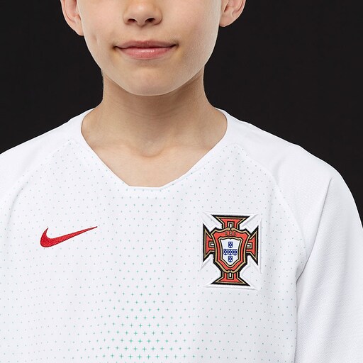 Nike Portugal 2018 Youths Stadium Home SS Jersey - Gym Red image 5 |