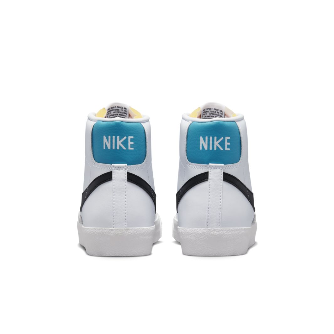 nike blazer mid 77 trainers in heritage white