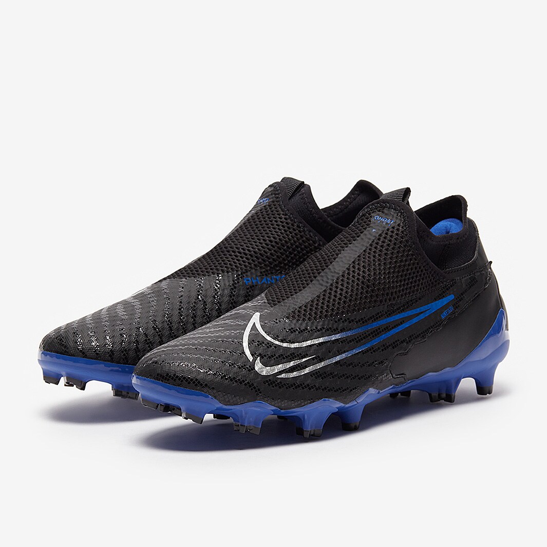 Nike Phantom GX Academy DF FG/MG - Black/Chrome/Hyper Royal - Mens