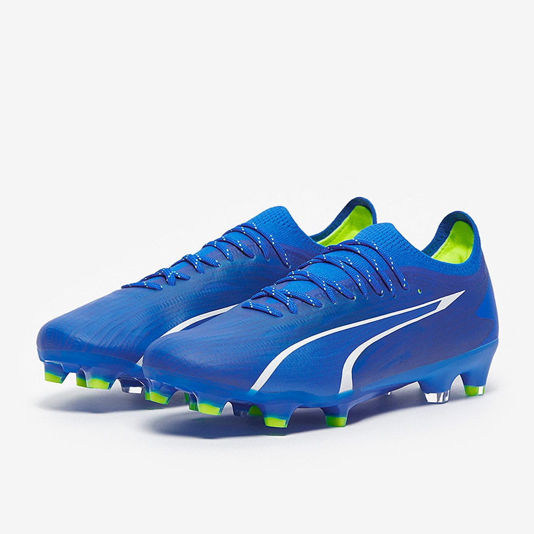 最先端 Puma Womens Ultra Ultimate FG/AG - Ultra Blue/Puma White/Pro シューズ