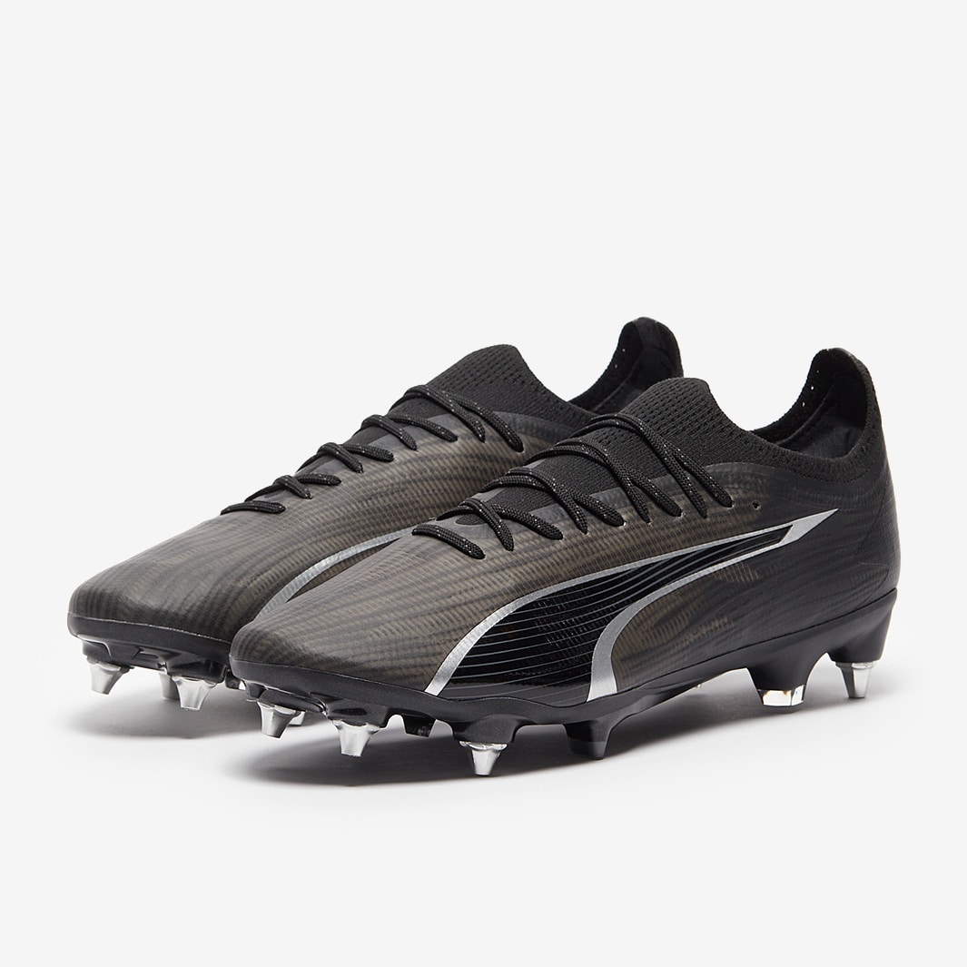 Puma Ultra Ultimate MxSG - Nero Puma/Asfalto - Scarpe Calcio Uomo
