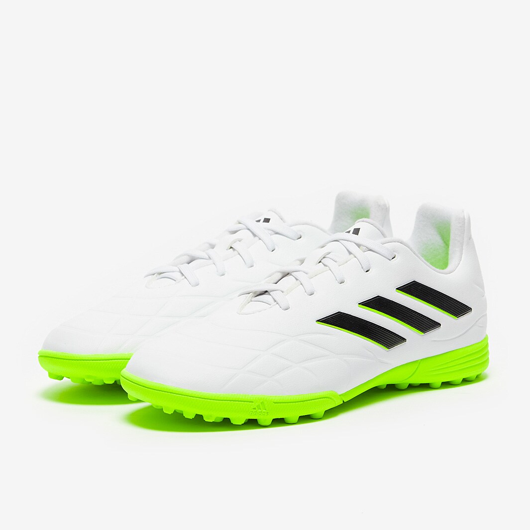 adidas Bambini Copa TF Bianco/Nero Core/Limone Lucido