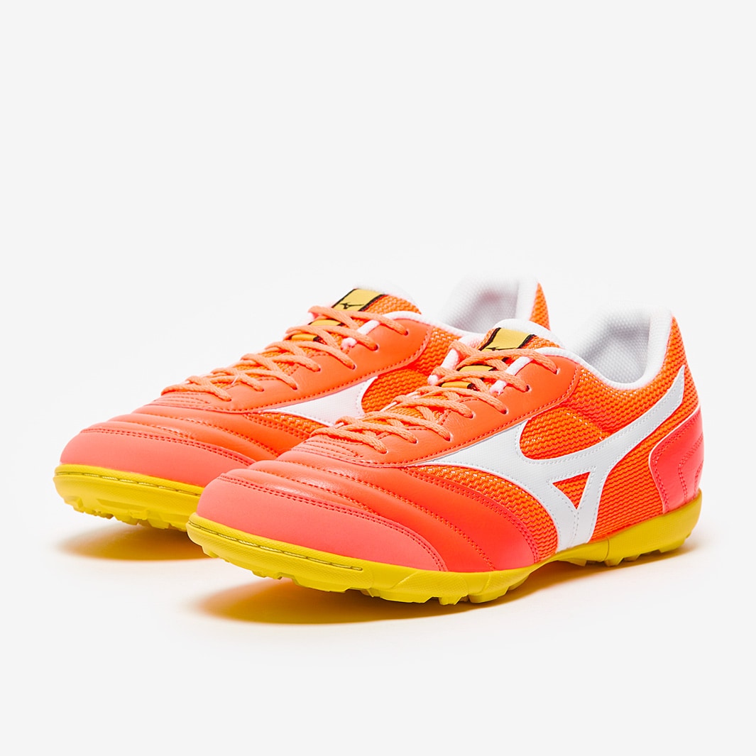 Mizuno Morelia Sala Club TF - Neon Flame/White - Mens Boots | Pro