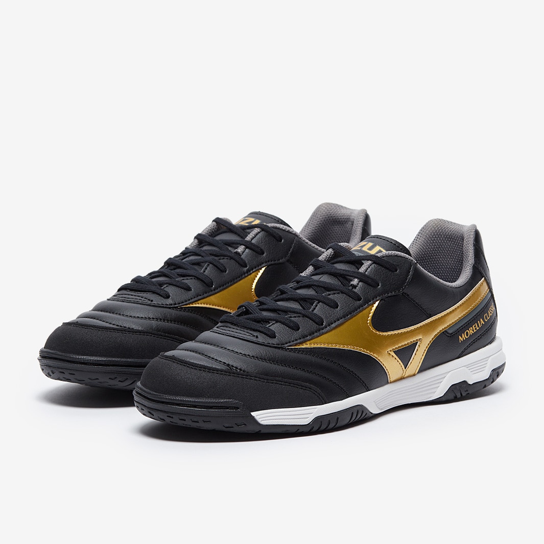 【Mizuno】 Morelia Sala Classic TF Black Gold Dark Shadow Mizuno Morelia Sala Pro TF Unlimited Black - Black