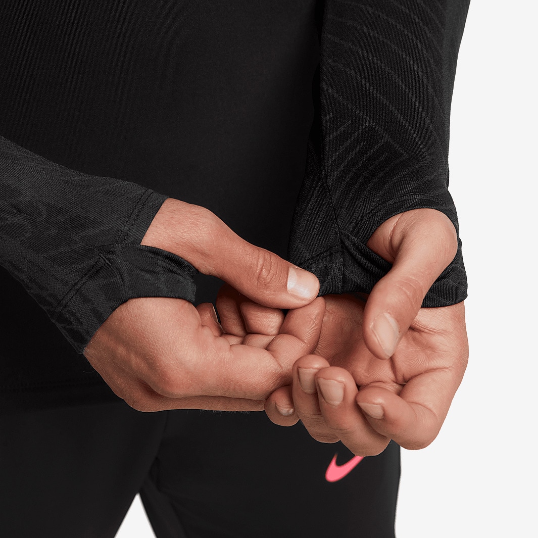 Nike Dri-Fit Strike Drill Top - Black/Black/Anthracite/White