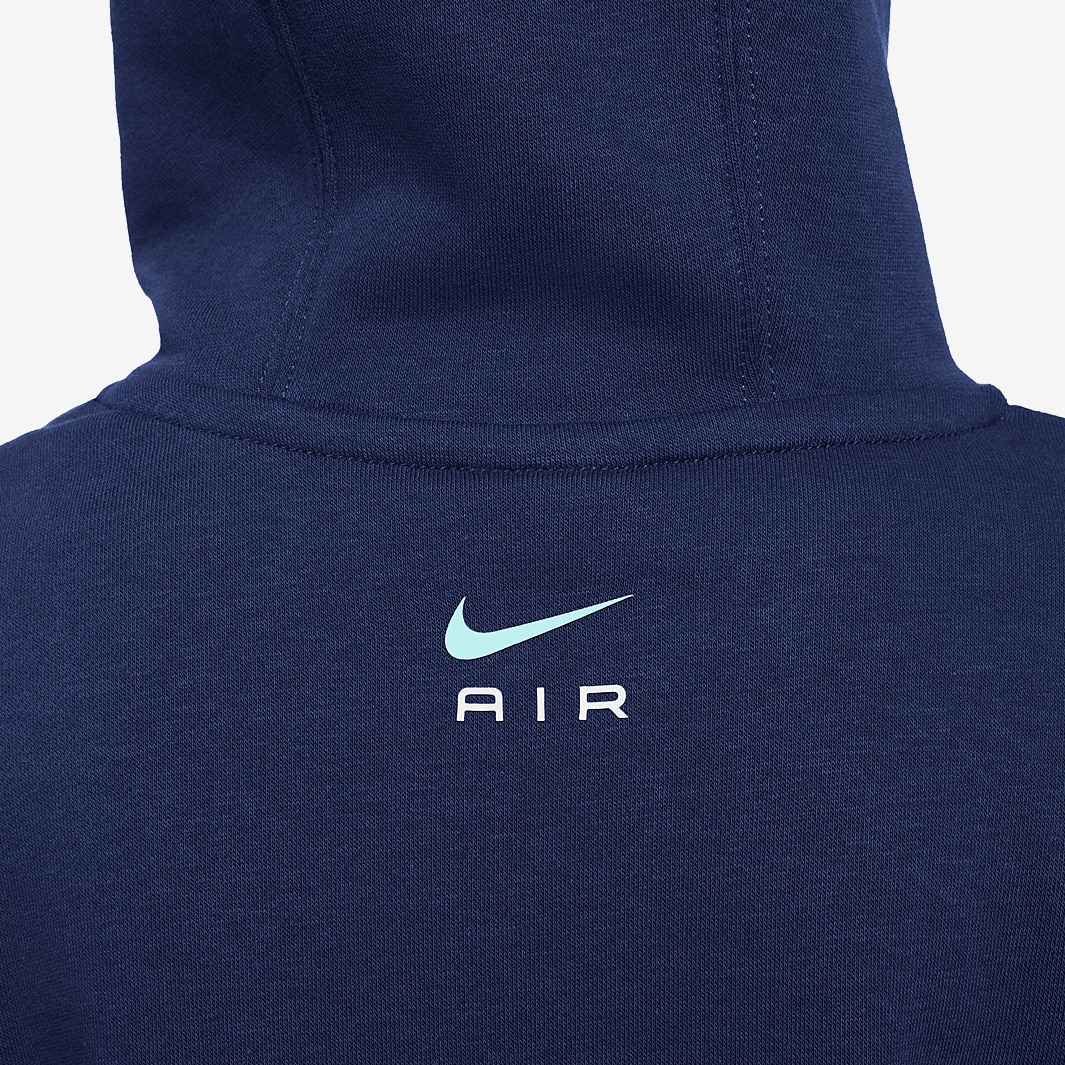 nike air overhead hoodie navy