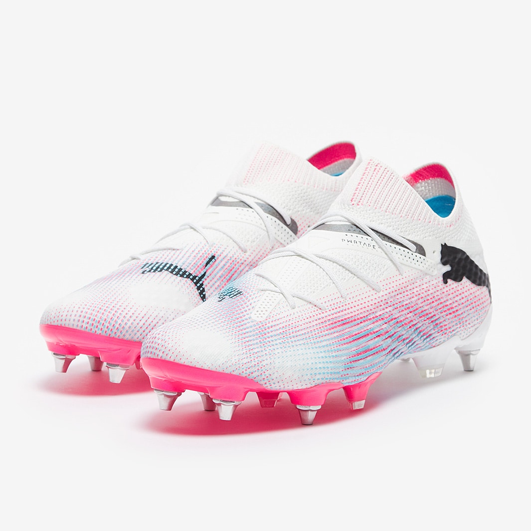 Puma Future 7 Ultimate Mixed x Soft Ground - Puma White/Puma Black