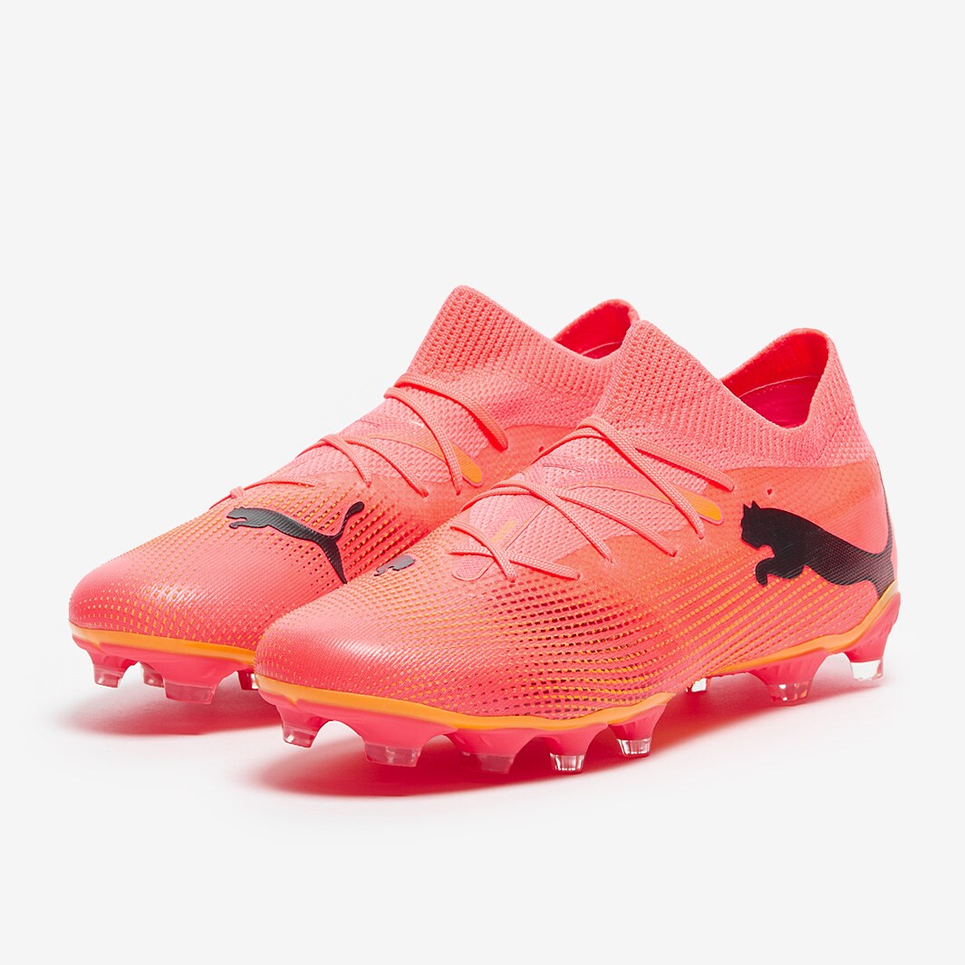 Puma Womens Future 7 Match Firm Ground/Artificial Grass - Sunset