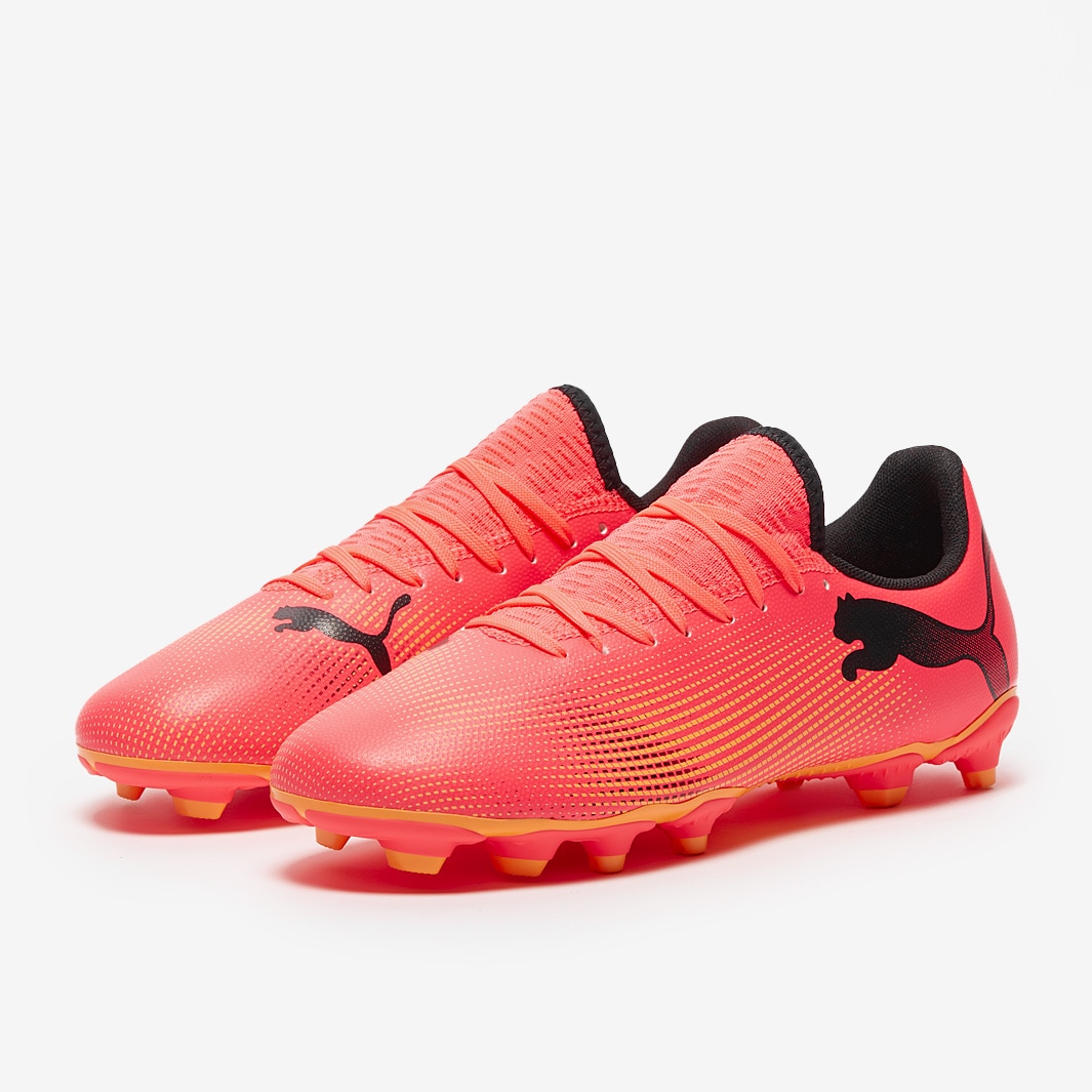 Puma Kids Future Play Firm Ground/Artificial Grass Sunset Glow