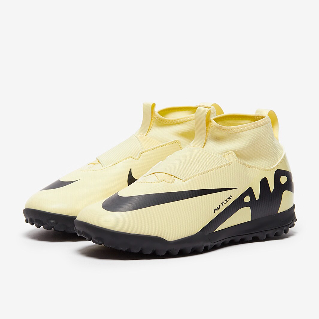 Nike Kids Air Zoom Mercurial Superfly IX Academy Turf - Lemonade