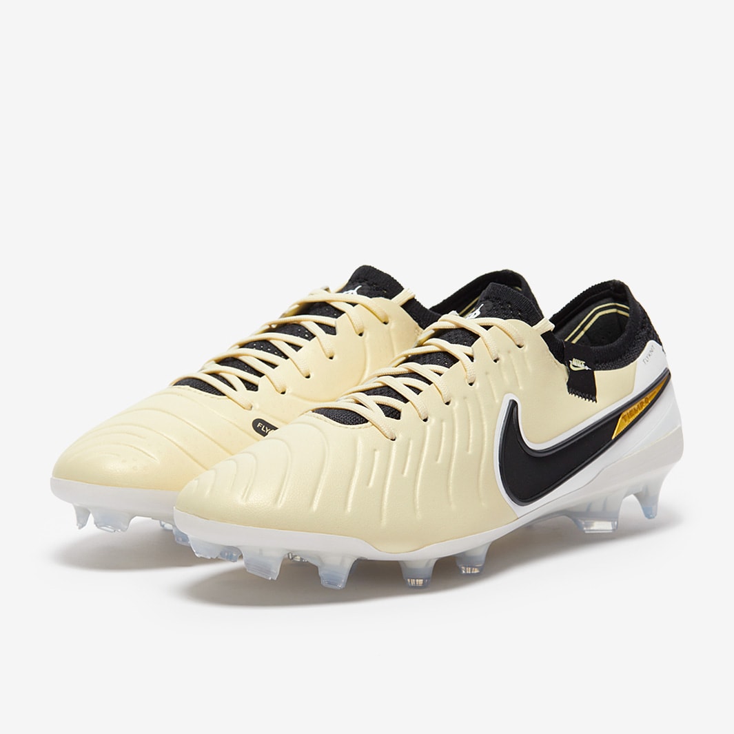 Gold Tiempos soccer shops legends size 9